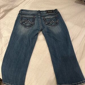 Miss Me Flare Jeans in Blue